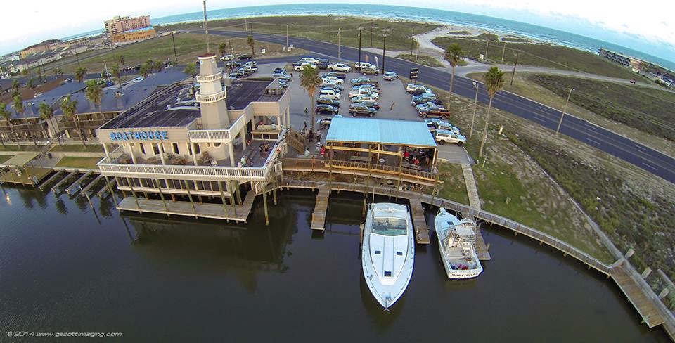 boathouse bar and grill view on the water north padre